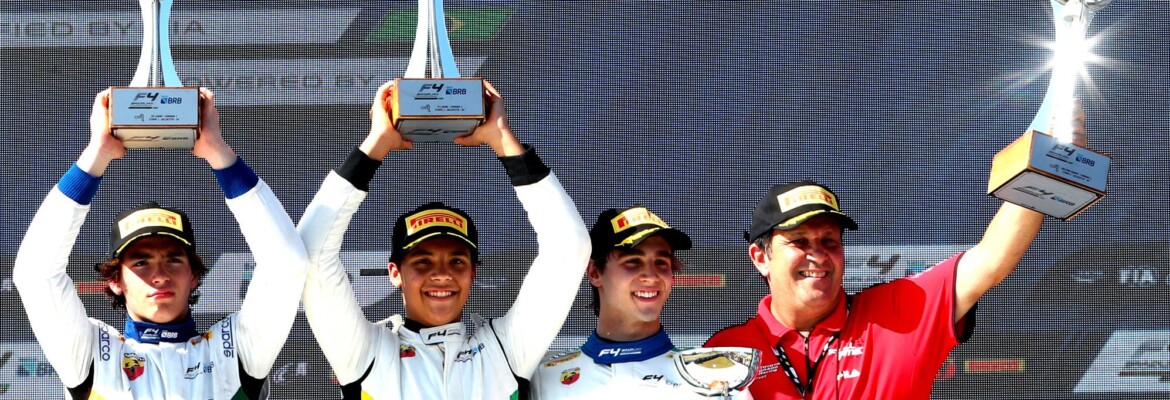 Pilotos da APBF lideram o campeonato da F4 Brasil após sábado no Velocitta