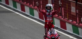 Bagnaia diz que vitória em Mugello na MotoGP com Ducati era “sonho”