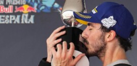 Bagnaia comemora vitória na Espanha: “acho que estou de volta”