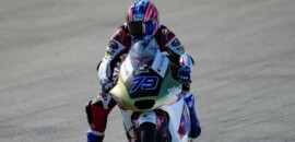 Ogura lidera na Espanha de ponta a ponta e garante primeira vitória na Moto2