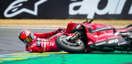 Bagnaia diz não entender acidente sofrido na França: “estava devagar”
