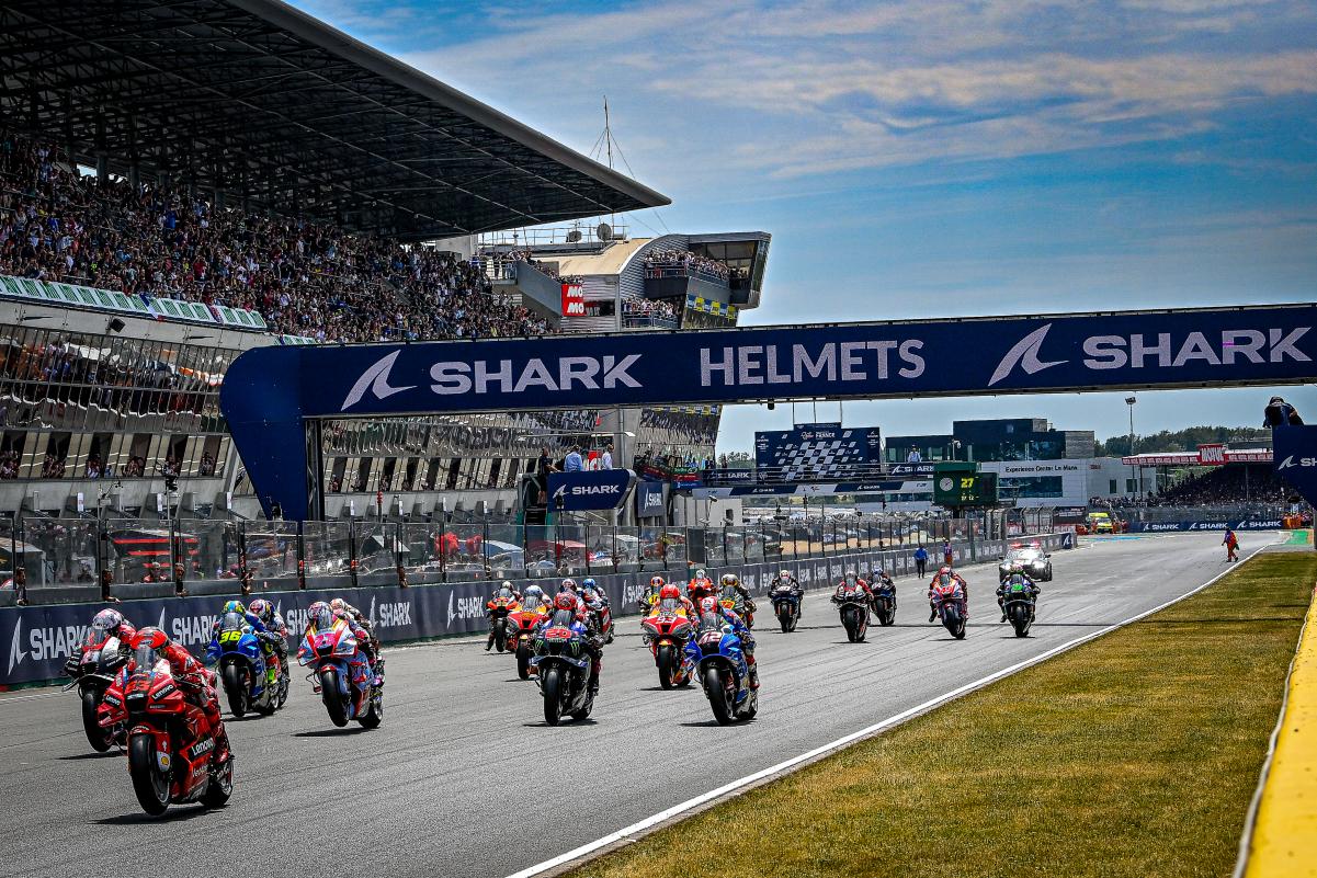 Largada MotoGP França 2022