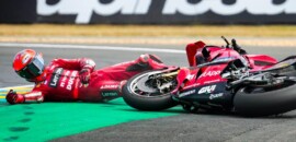 Bagnaia fala em se redimir com Ducati na Itália após queda na França