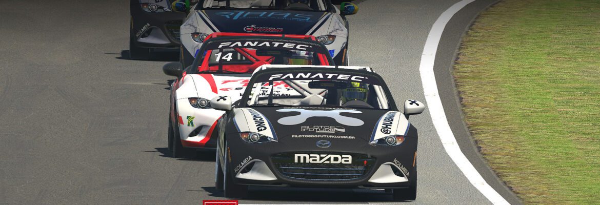 F1BC MX5 Cup: Jamison Sampaio (HUB) vence duas em Oulton Park e chega à final próximo de Pedro de Oliveira