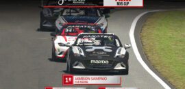 F1BC MX5 Cup: Jamison Sampaio (HUB) vence duas em Oulton Park e chega à final próximo de Pedro de Oliveira