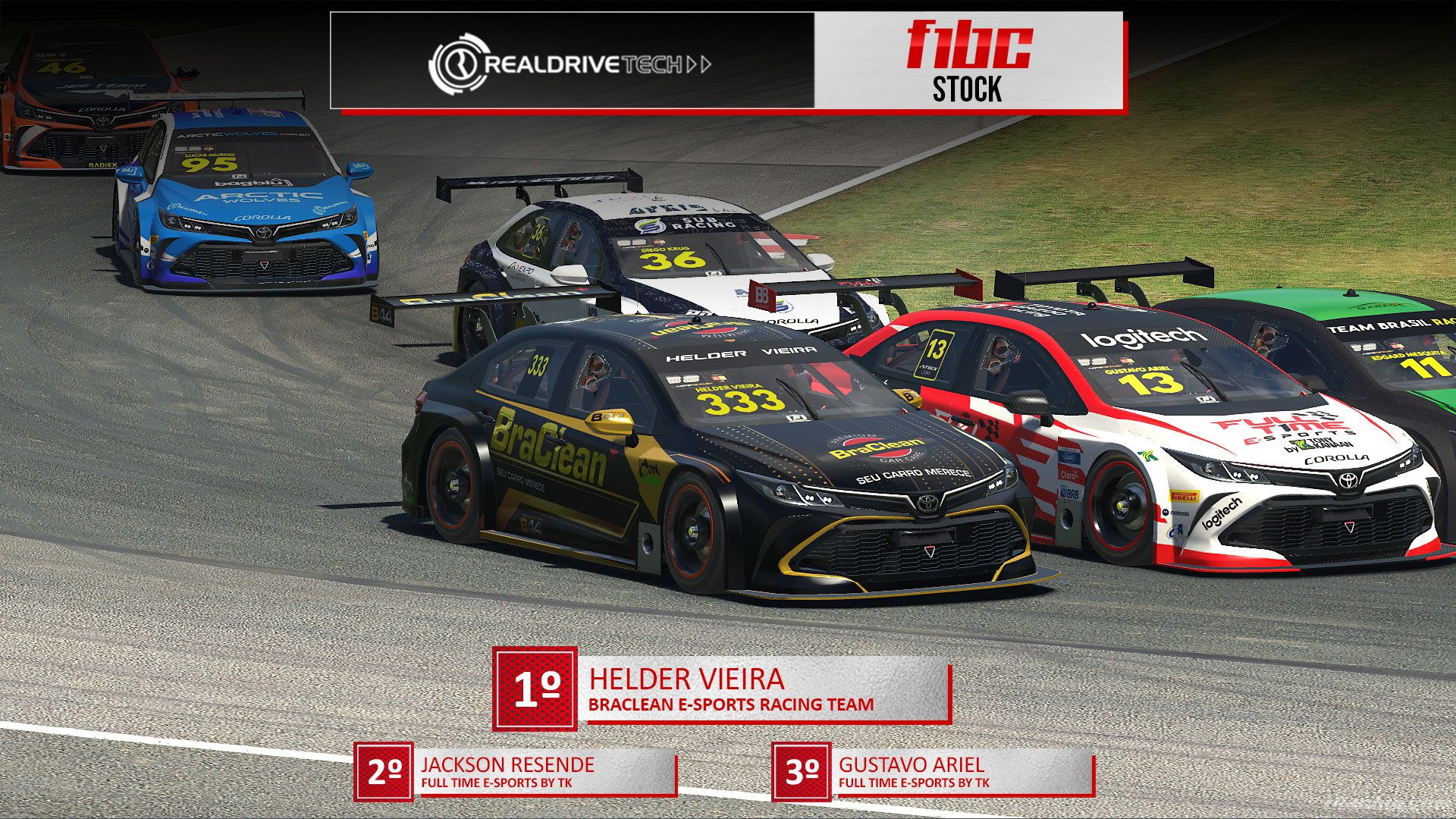 F1BC Stock: Gustavo Ariel (Full Time) e Helder Vieira (BraClean) vencem provas em Montreal