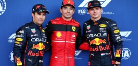 Galeria: as imagens da pole de Leclerc para o GP do Azerbaijão de F1