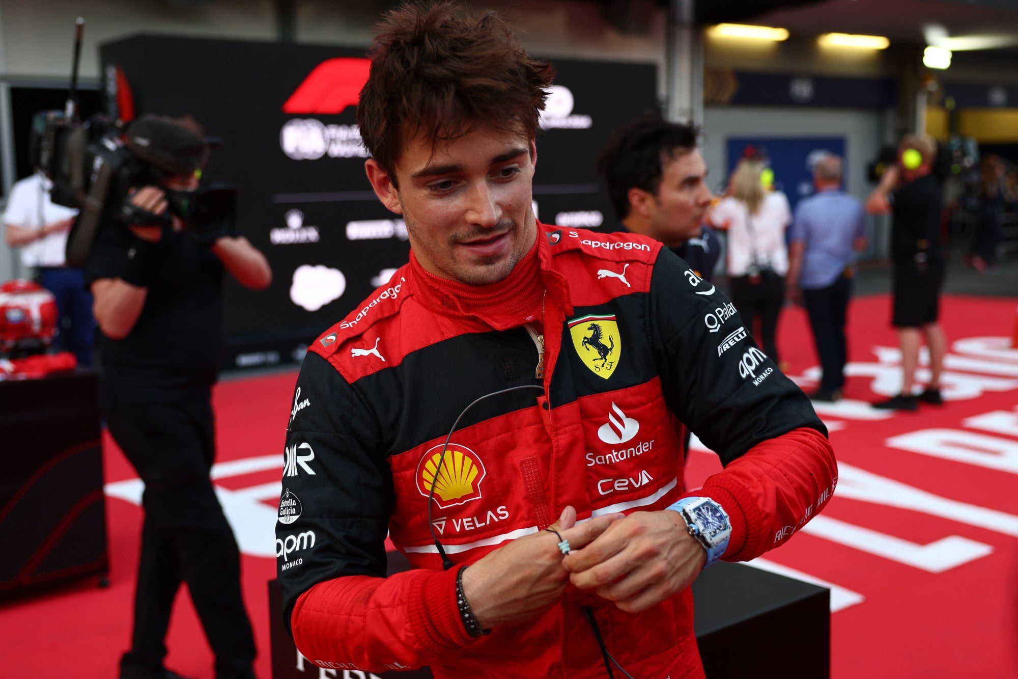 Galeria: as imagens da pole de Leclerc para o GP do Azerbaijão de F1 F1 2022, GP do Azerbaijão, Baku, Pole