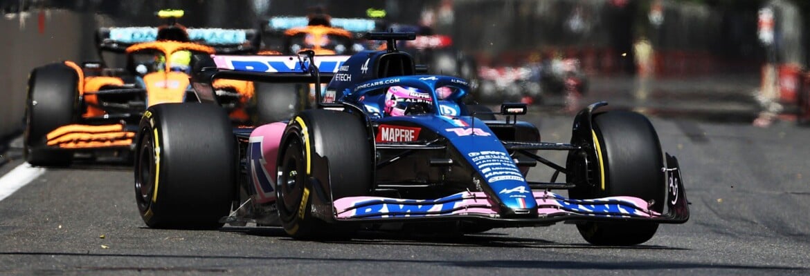 Alpine F1 fez o pit stop mais rápido no GP do Azerbaijão com Alonso