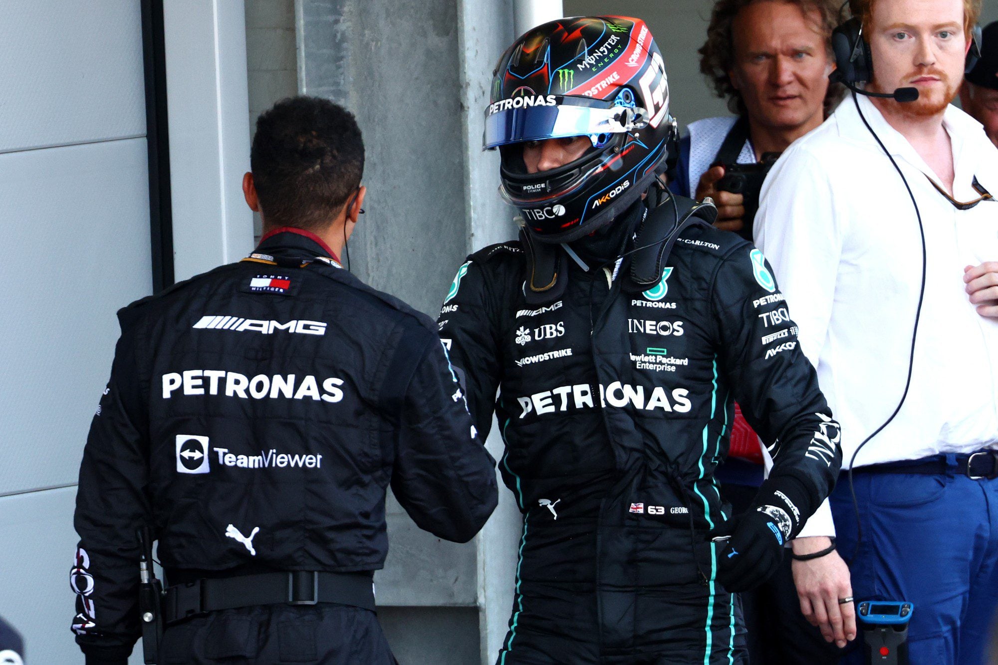 Galeria: confira as imagens da vitória de Verstappen no GP do Azerbaijão de F1 F1 2022, GP do Azerbaijão, Pódio