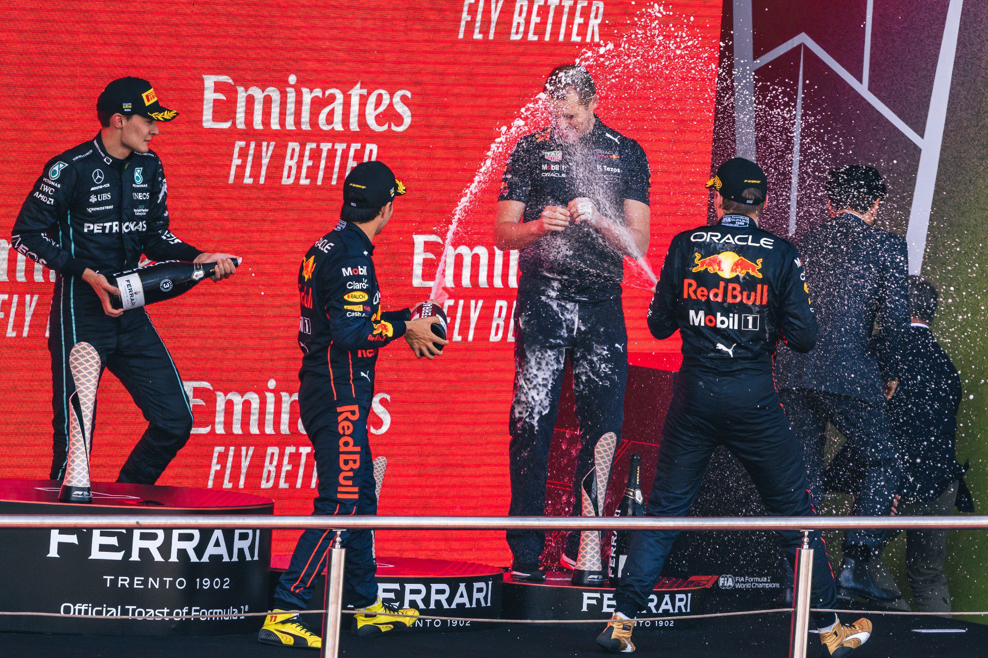 Galeria confira as imagens da vitória de Verstappen no GP do