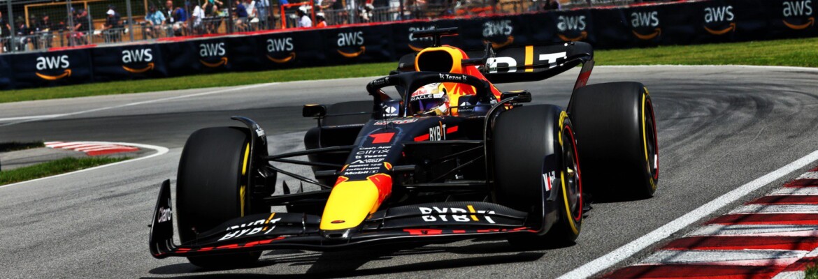 Verstappen mantém a Red Bull na frente no segundo treino para o GP do Canadá de F1