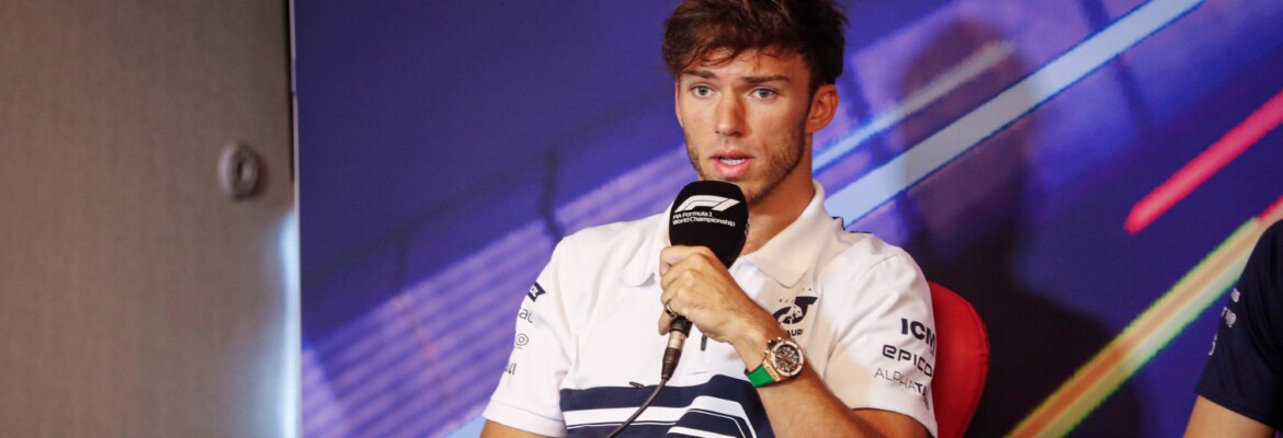 Gasly espera recuperação da AlphaTauri no retorno da F1 Gasly espera recuperação da AlphaTauri no retorno da F1