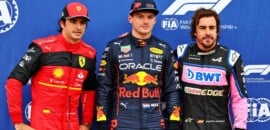 Verstappen tem respeito por Alonso: “É bom dividir a primeira fila com ele”