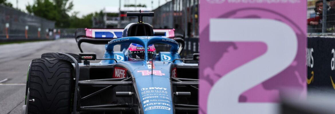 Alpine F1 comemora bom desempenho na qualificação do GP do Canadá