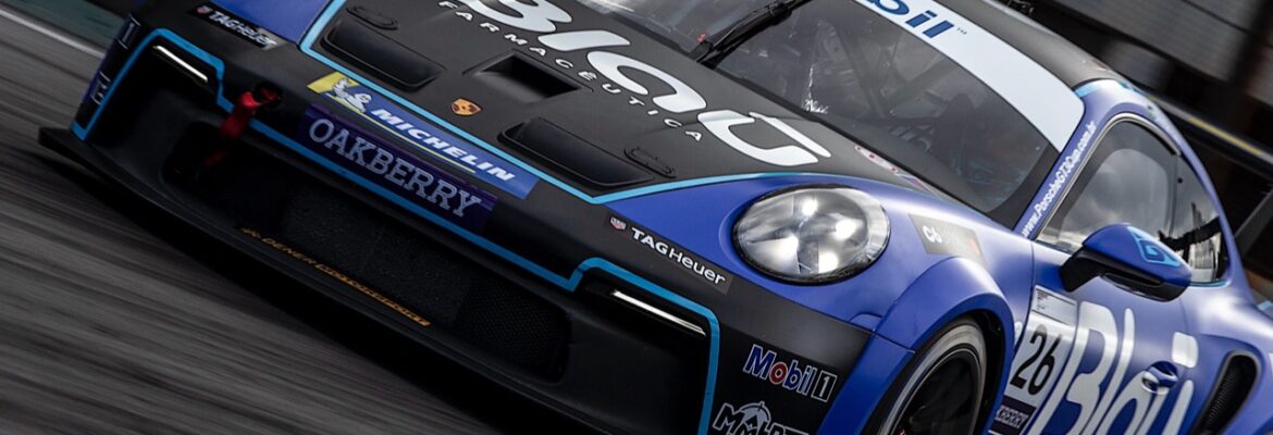 Quebra na última volta tira vitória de Chris Hahn na Porsche Cup; Marcelo Hahn estreia com pódio