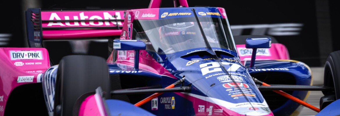 Rossi comanda 1-2 da Andretti no primeiro treino da Indy em Road America