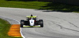 Kiko Porto marca terceiro tempo em treino da Indy Pro 2000 em Road America