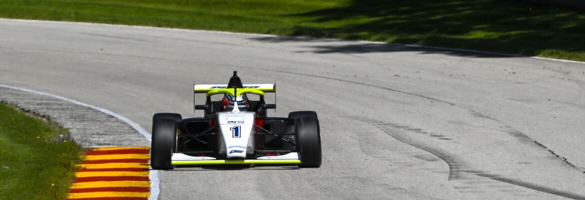 Kiko Porto marca terceiro tempo em treino da Indy Pro 2000 em Road America
