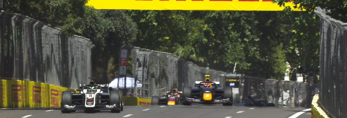 F2: Vesti supera Daruvala em relargada e vence corrida 1 em Baku