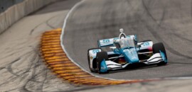 Newgarden supera Rossi após primeiro pit stop e vence em Road America