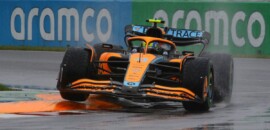 Norris aprova o P6 no grid do GP da Inglaterra de F1: “Muito satisfeito”