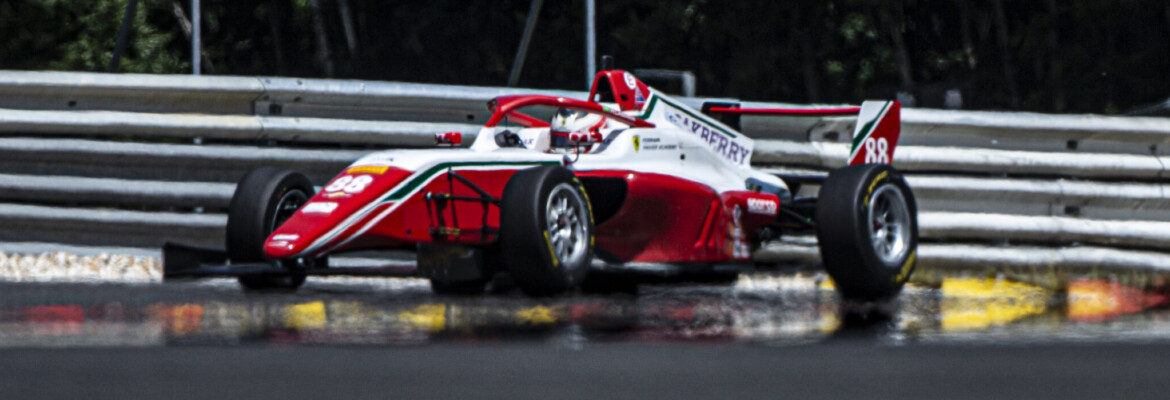 Rafa Câmara amplia vantagem na liderança do Campeonato Italiano de F4 com segundo lugar em Spa