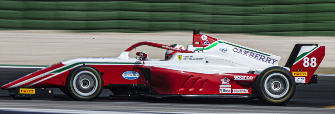 Rafael Câmara vence em Misano e assume a liderança do Campeonato Italiano de Fórmula 4