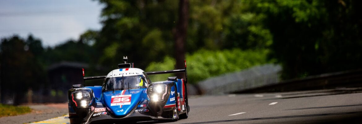 Time de André Negrão, Alpine larga em terceiro nas 24 Horas de Le Mans