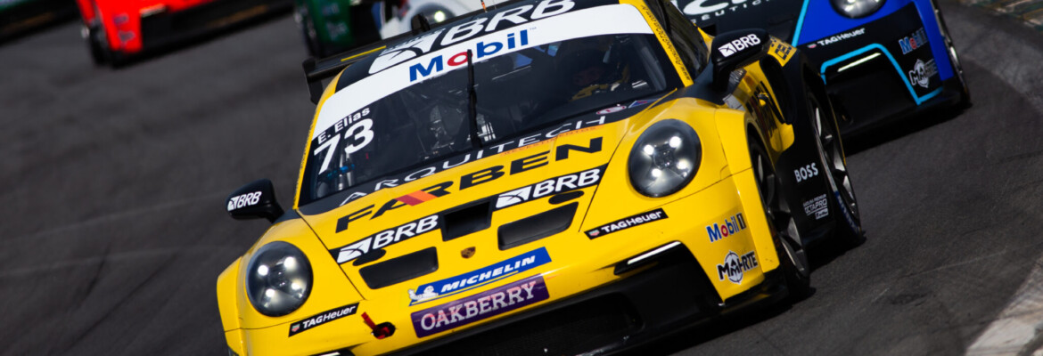 Piloto Farben Enzo Elias é o primeiro a repetir vitória na temporada 2022 da Porsche Cup