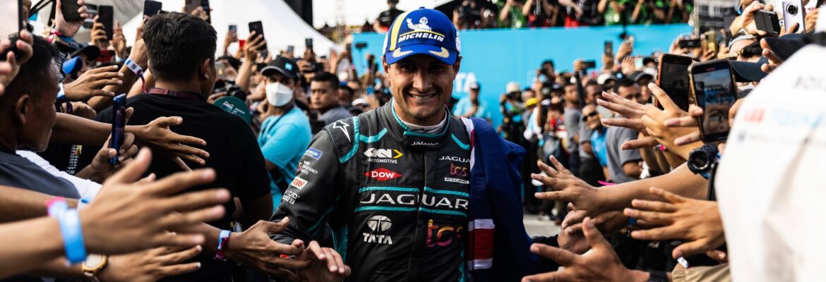 Evans comemora vitória importante em “corrida difícil” da Fórmula E em Jacarta