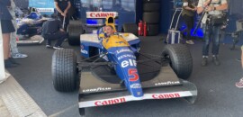 Vídeo: Mansell anda com carros antigos da F1 no Festival de Goodwood