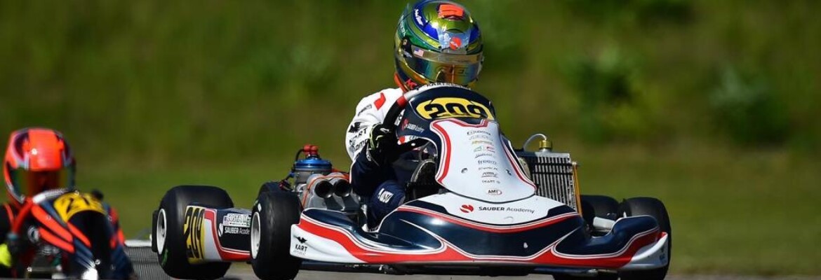 Miguel Costa conquista sexto lugar no Europeu de Kart entre 75 competidores na Suécia