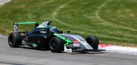 Gabriel Fonseca encerra etapa de Mid-Ohio da Fórmula 4 US com um top-10 na segunda prova e escalada de onze posições