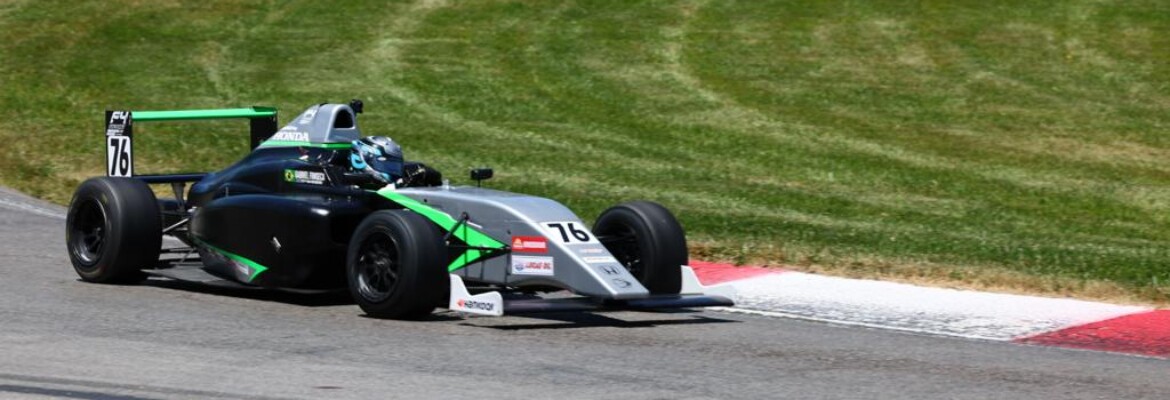 Gabriel Fonseca chega no top-4 em Mid-Ohio e conquista seu melhor resultado na F4 US