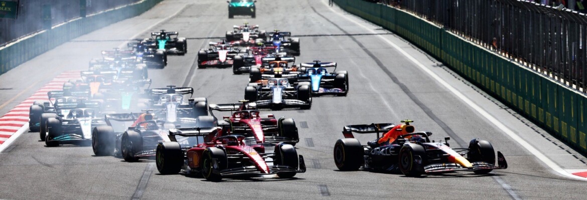 F1 2022, GP do Azerbaijão, Baku. Largada