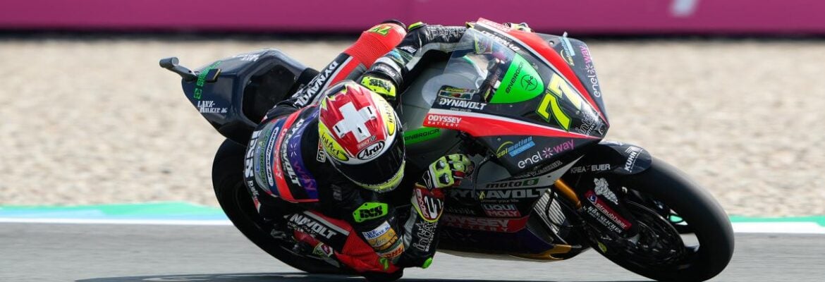 Aegerter bate Granado e Casadei por 0s081 e conquista vitoria na MotoE