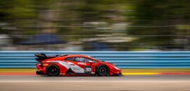 Nelsinho Piquet escala seis posições e sobe ao pódio na etapa de Watkins Glen do Lamborghini Super Trofeo