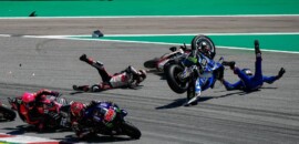 Temporada 2022 da MotoGP foi a com mais quedas dos últimos 13 anos