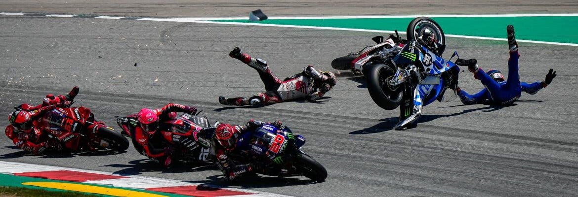 Temporada 2022 da MotoGP foi a com mais quedas dos últimos 13 anos