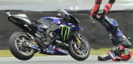 Yamaha se revolta com punição a Quartararo após acidente na Holanda