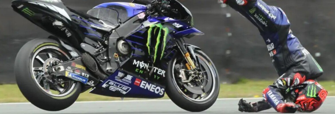 Yamaha se revolta com punição a Quartararo após acidente na Holanda