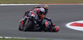 Espargaró perdoa Quartararo por erro: “não é um piloto sujo”