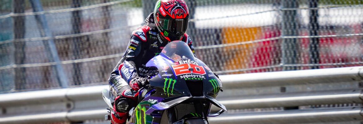 Quartararo vence após queda de Bagnaia e aumenta liderança da MotoGP na Alemanha