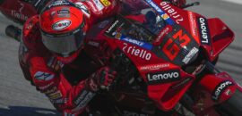 Bagnaia crava recorde da pista e lidera tríade da Ducati na sexta na Alemanha