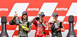 Viñales celebra primeiro pódio na Aprilia: “passo a passo estamos conseguindo”