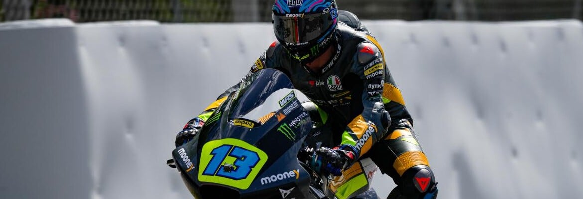 Vietti surge no fim e marca pole position importante na Moto2 na Catalunha