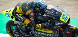 Vietti passa Canet na última volta e garante vitória na Moto2 na Catalunha