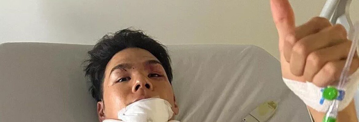 No hospital, Nakagami pede desculpas após acidente na Catalunha