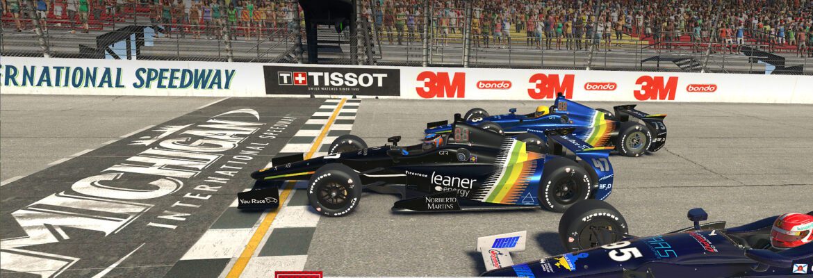 F1BC Indy Legacy: Silvio Sanchez (Leaner) vence em Michigan e fatura o tão sonhado título